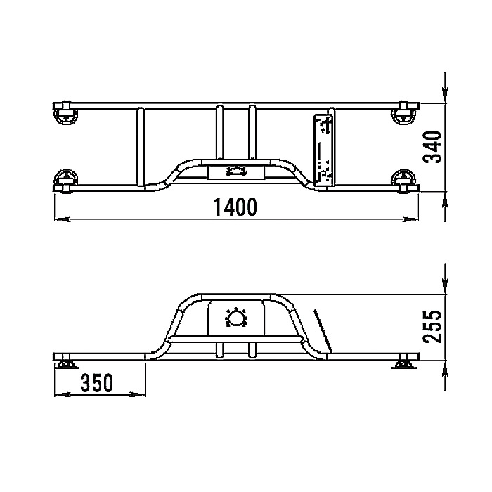 Стойка рулевая с бортовым креплением малая в Королёве