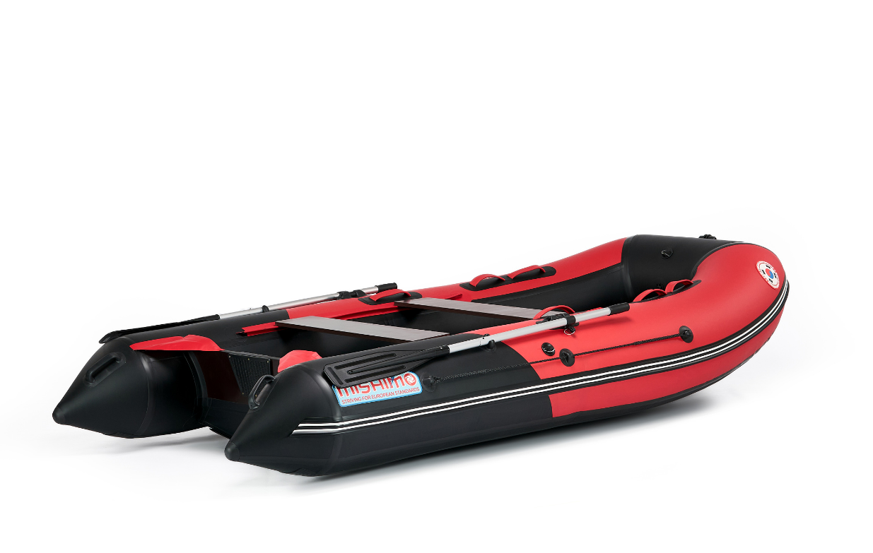 КОМПЛЕКТ ЛОДКА MISHIMO PRO 350 + ЛОДОЧНЫЙ МОТОР MARLIN MP 9.9 (15) AMHS PROLINE в Королёве