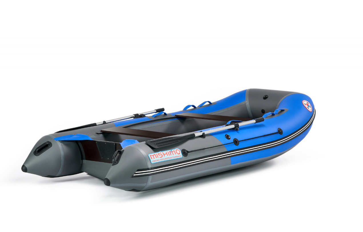 КОМПЛЕКТ ЛОДКА MISHIMO PRO 350 + ЛОДОЧНЫЙ МОТОР MARLIN MP 9.9 (15) AMHS PROLINE в Королёве