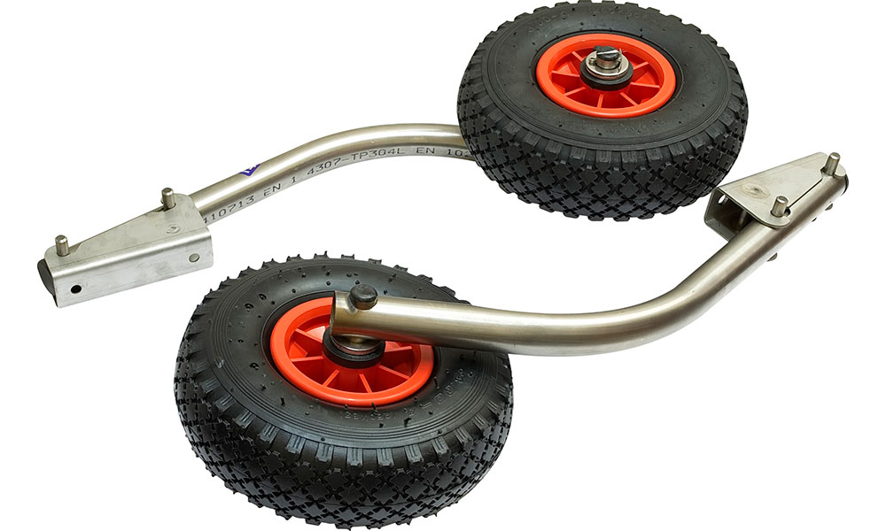 Транцевые колеса модульные для нднд из нержавеющей стали в Королёве