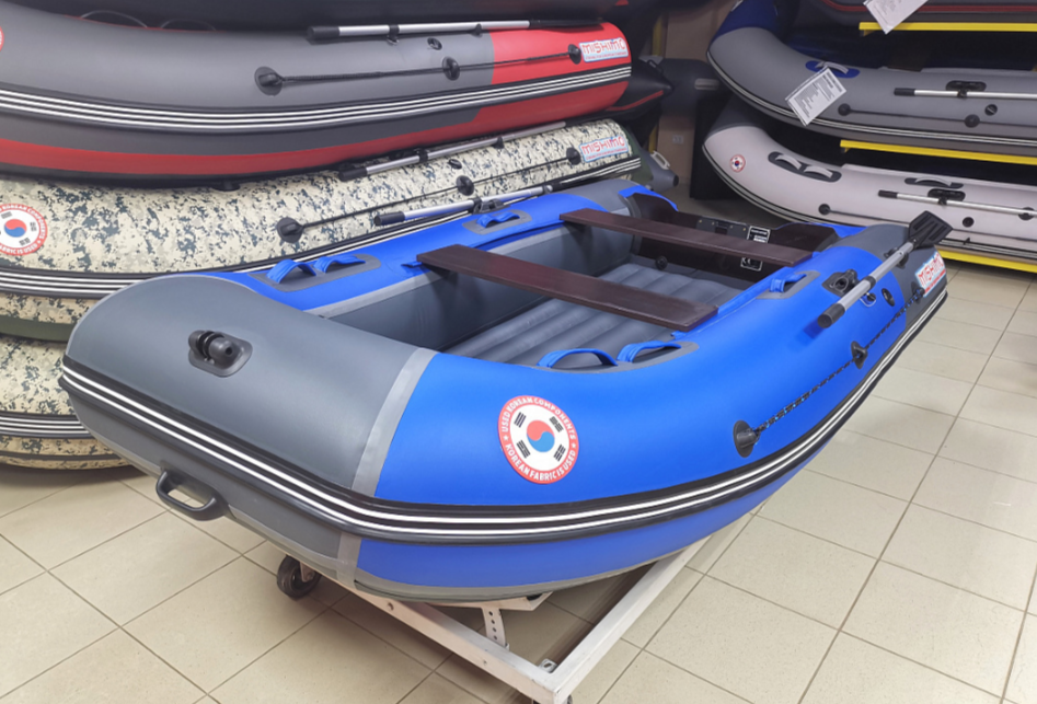 КОМПЛЕКТ Лодка MISHIMO PRO 350 + ЛОДОЧНЫЙ МОТОР MARLIN MP 9.9 (20) AMHS PRO в Королёве