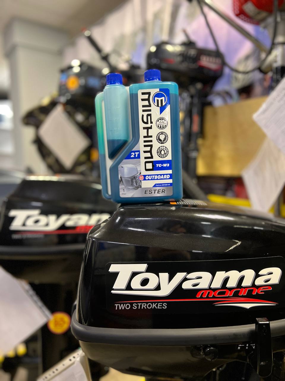 Масло MISHIMO 2T OUTBOARD (ESTER) полусинтетика 1 л в Королёве