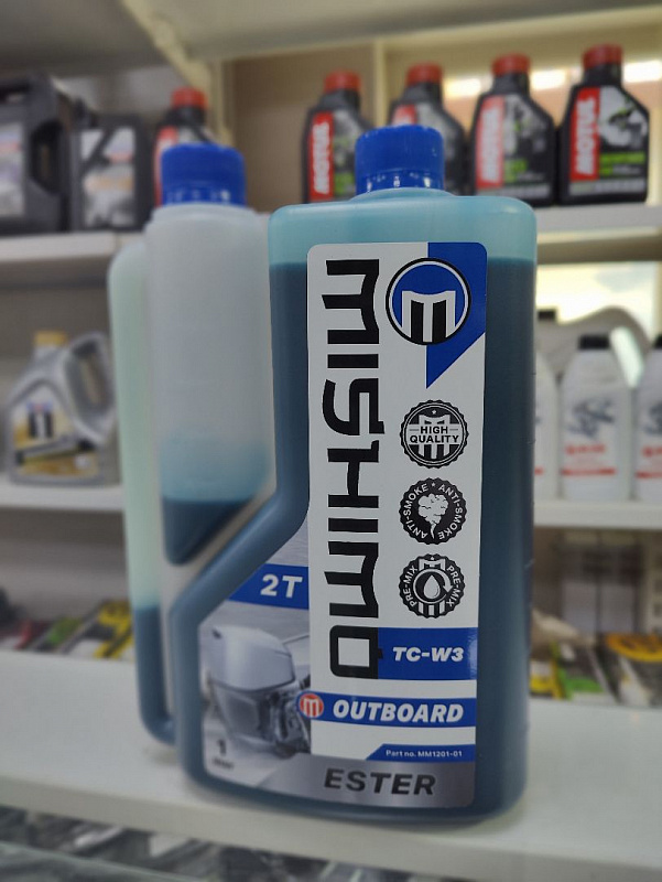 Масло MISHIMO 2T OUTBOARD (ESTER) полусинтетика 1 л в Королёве