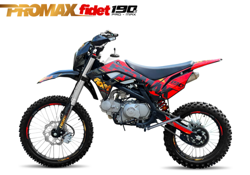 Мотоцикл (питбайк) PROMAX FIDET (ФАЙДЕТ) 190E MAX PRO LUX 19/16 в Королёве