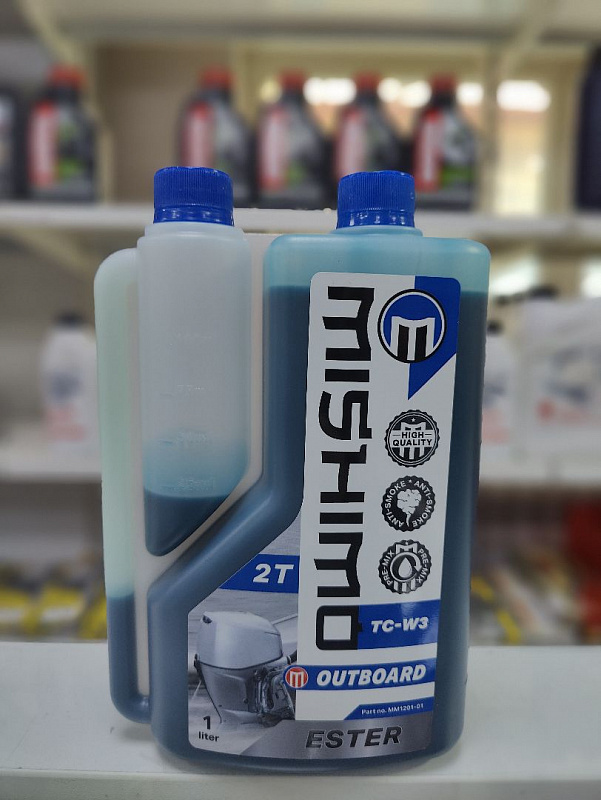 Масло MISHIMO 2T OUTBOARD (ESTER) полусинтетика 1 л в Королёве