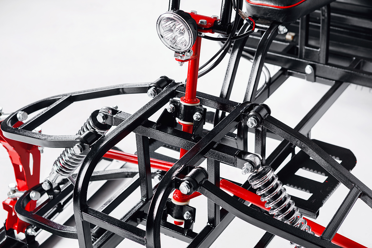 Лыжный модуль IKUDZO TERRAIN с подогревом ручек металлические лыжи в Королёве