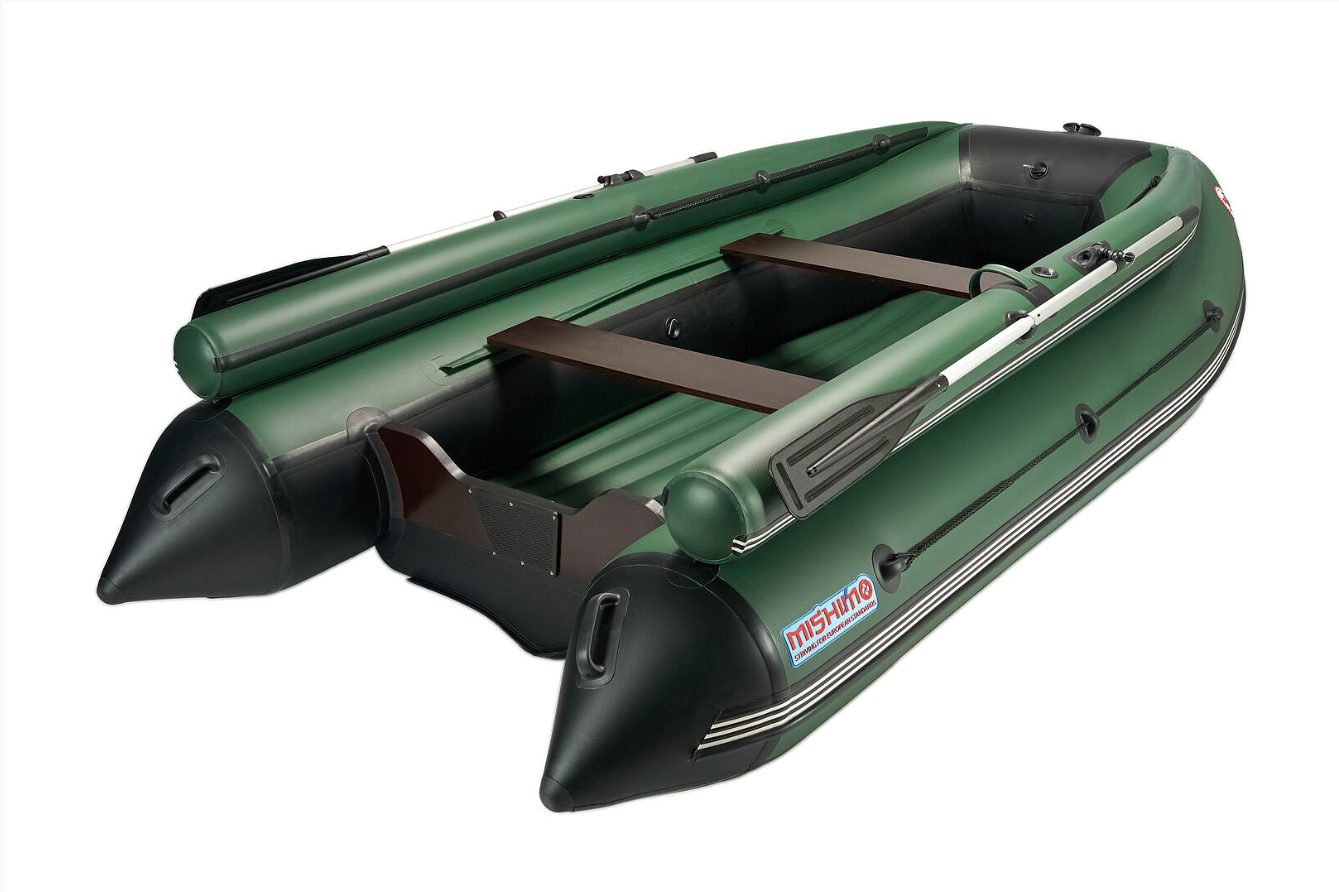 КОМПЛЕКТ ЛОДКА MISHIMO FAMILY LITE 370 + МОТОР MARLIN MP 9.9 AMHS PROLINE FORCE в Королёве