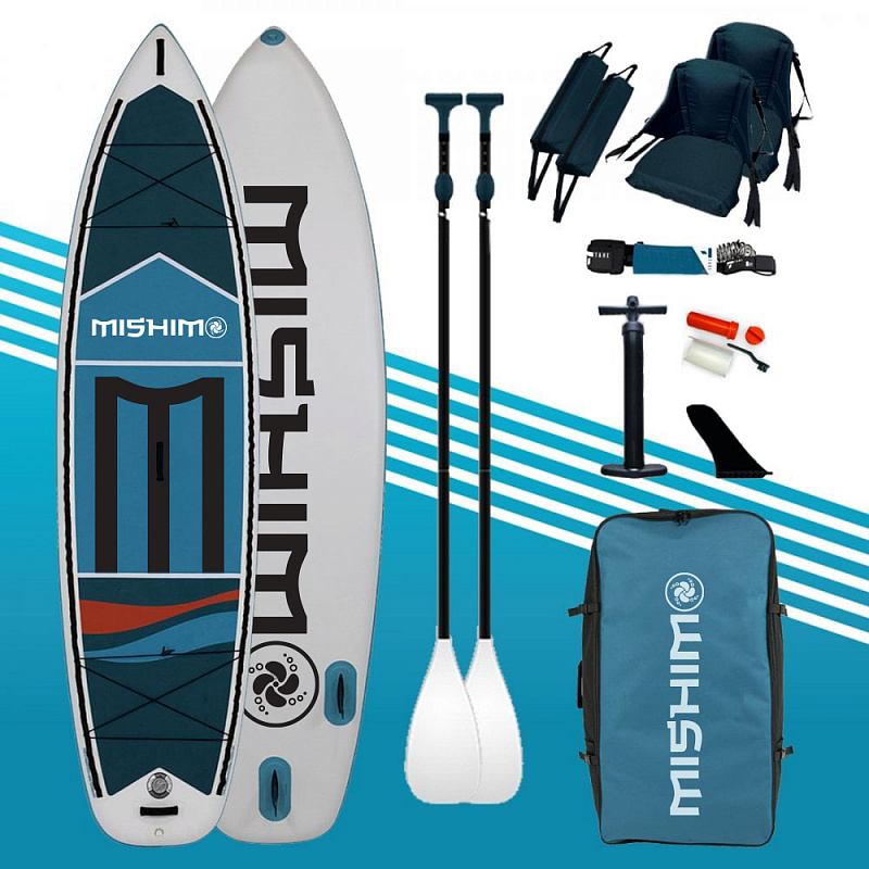 SUP (САП) Доска MISHIMO BIG-SPORT 12.6 в Королёве