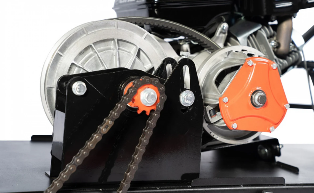 Мотобуксировщик БУРЛАК-M2 LFK 9 л.с. с эл/зап (передний привод, катки) в Королёве