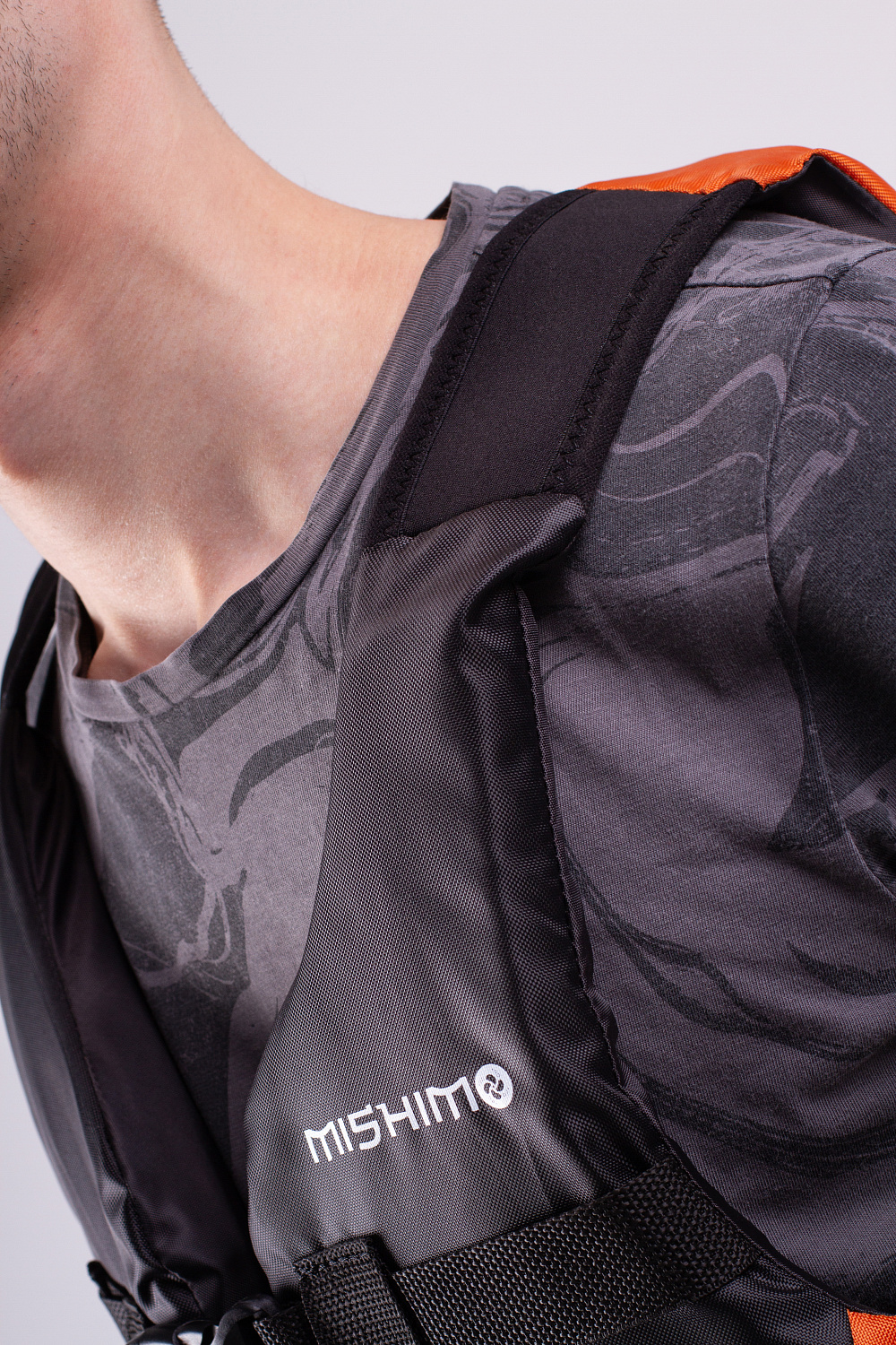 Жилет спасательный MISHIMO PRO Премиум качества Черно-оранжевый в Королёве