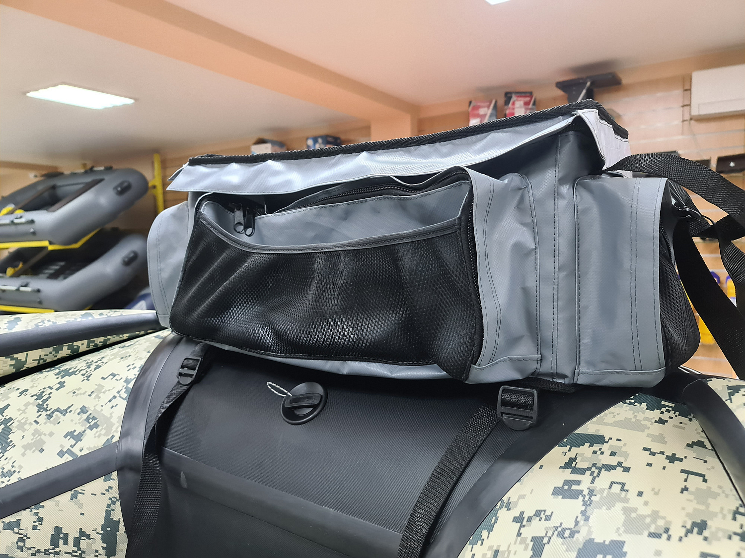 СУМКА ЛЮКС НА БАЛЛОН ДЛЯ ЛОДОК ПВХ 50Х25Х25 СМ в Королёве