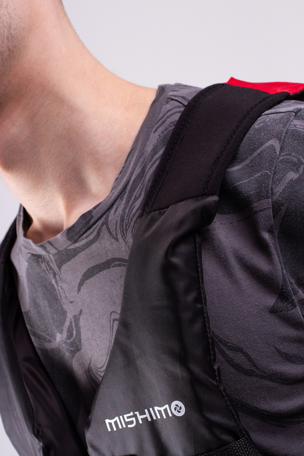 Жилет спасательный MISHIMO PRO Премиум качества Черно-красный в Королёве